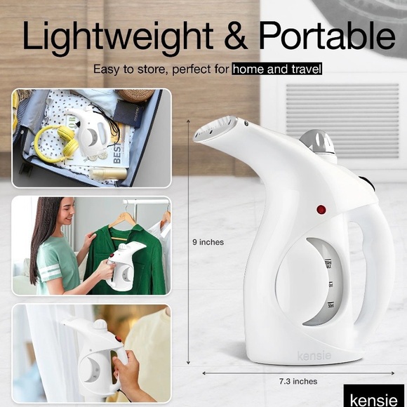 Kensie Handheld Garment Steamer - Picture 13 of 13